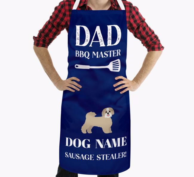 Master of the Barbecue: Personalized {breedFullName} Apron